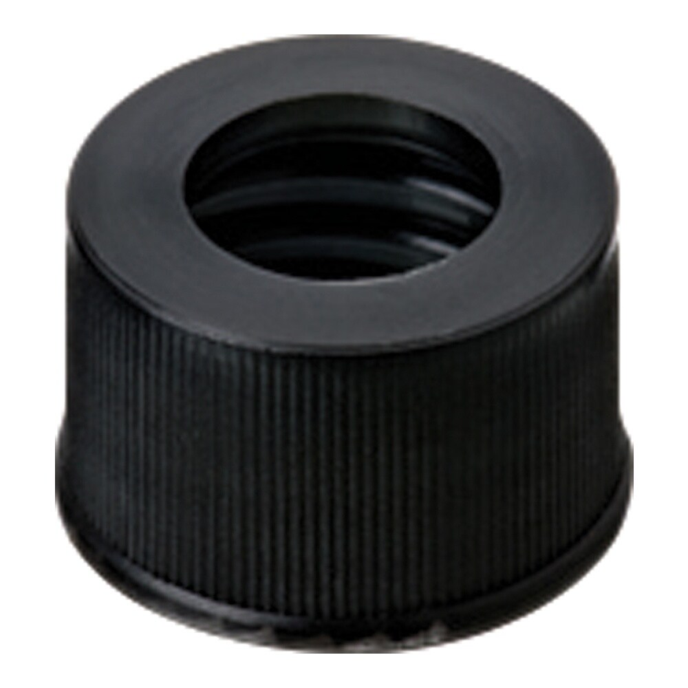 オートサンプラー用バイアル用 黒キャップ