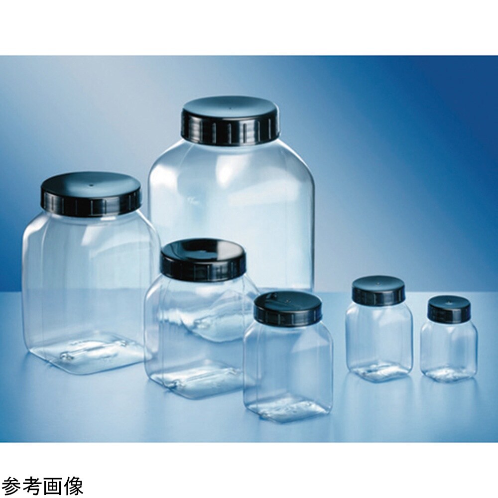 PETG広口角型容器500ml 2000