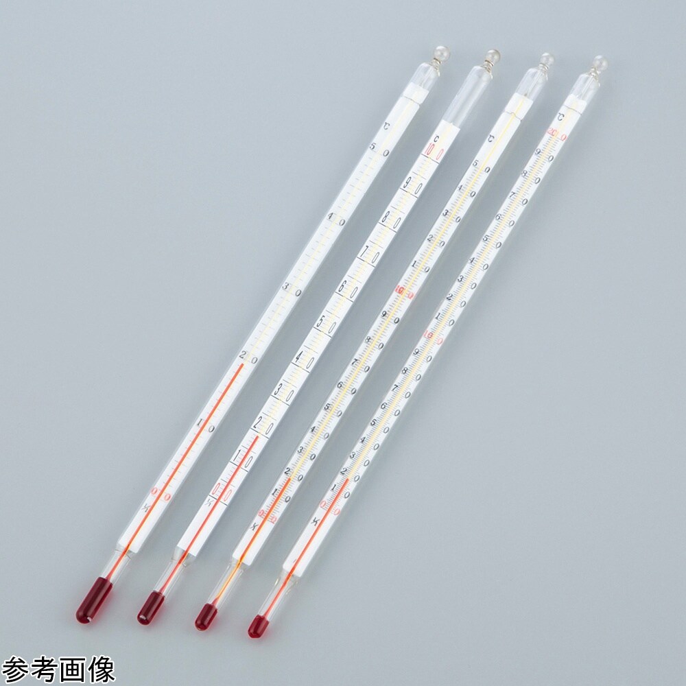 赤液二重管温度計 0−100℃