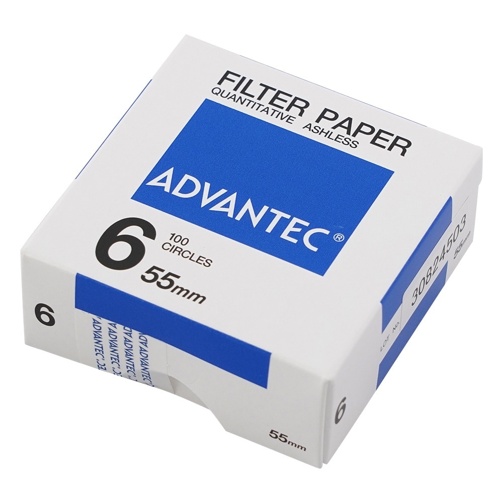 定量濾紙 No6 55mm 100枚