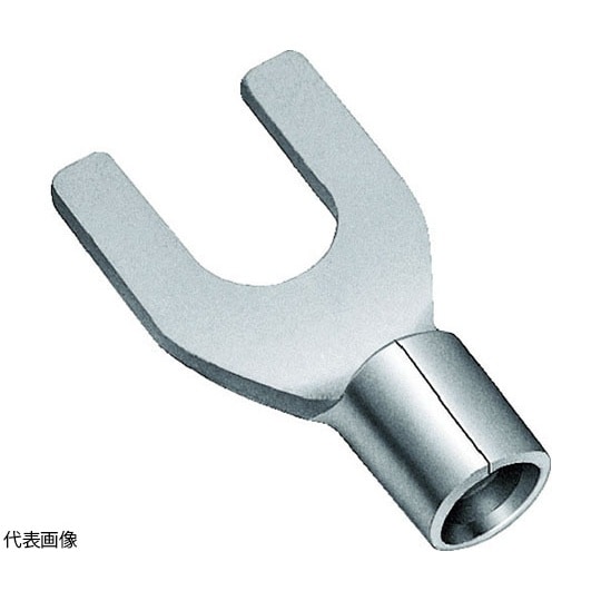 1.25YS3A 角先開形端子 100個