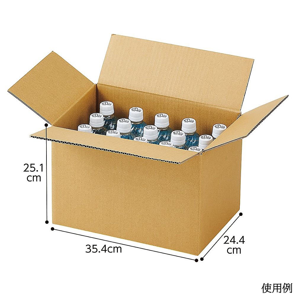 ダンボールケース 35.4×24.4×2