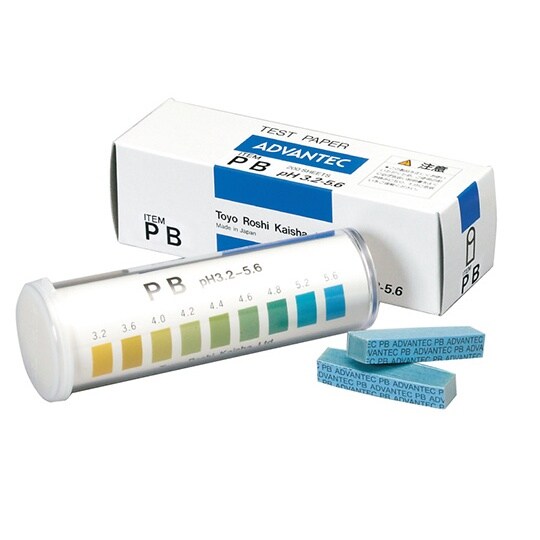 pH試験紙 瓶入りタイプ PB 0800