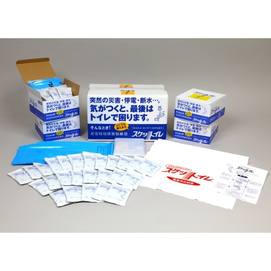 非常時用排便収納袋 スケットイレ 1箱(