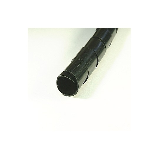 スパイラルチューブ 黒 径19mm×長さ