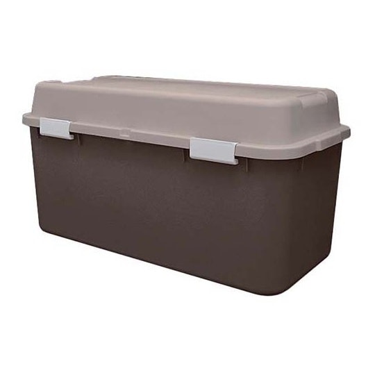 3673730収納箱ホームボックス茶