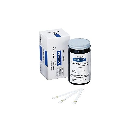 クロ−ル試験紙 0−100ppm次亜塩素