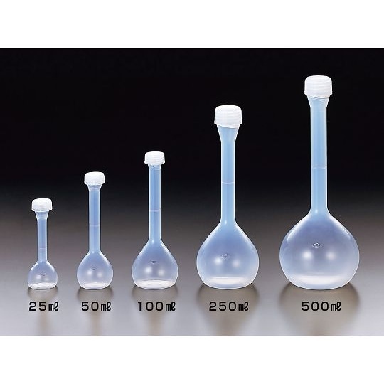 18155 PFAメスフラスコ100mL