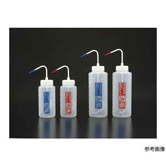 17005 マルチ洗瓶 赤500ML5本