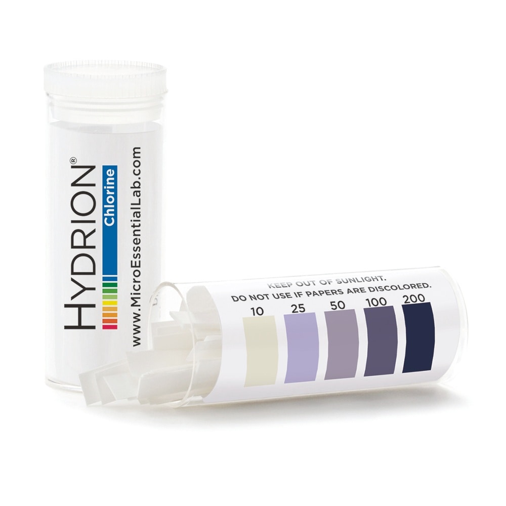塩素試験紙 10−200ppm 200枚