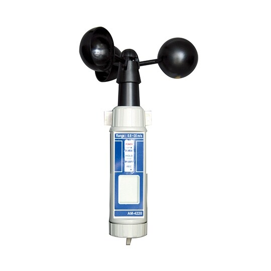 AM−4220 ハンディ風杯式風速計