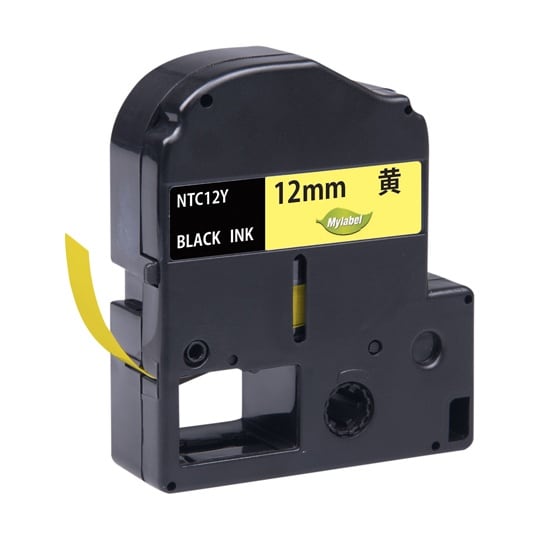 NTC12Y(x1) 黄地ラベル12mm