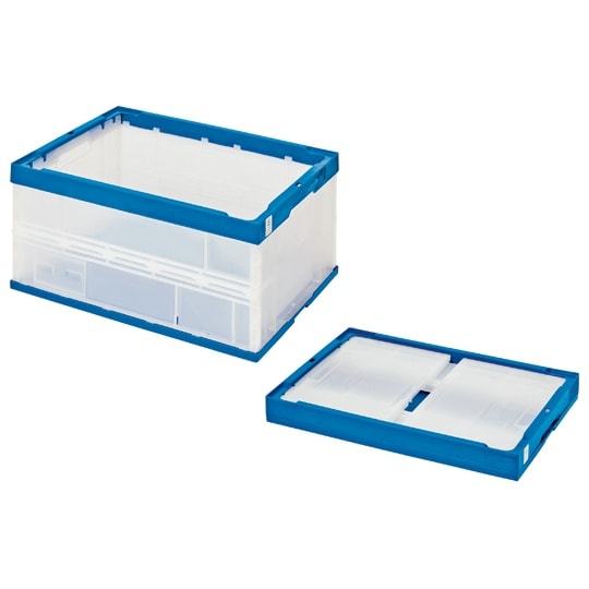 エコタイプオリタタミコンテナ 50L透明