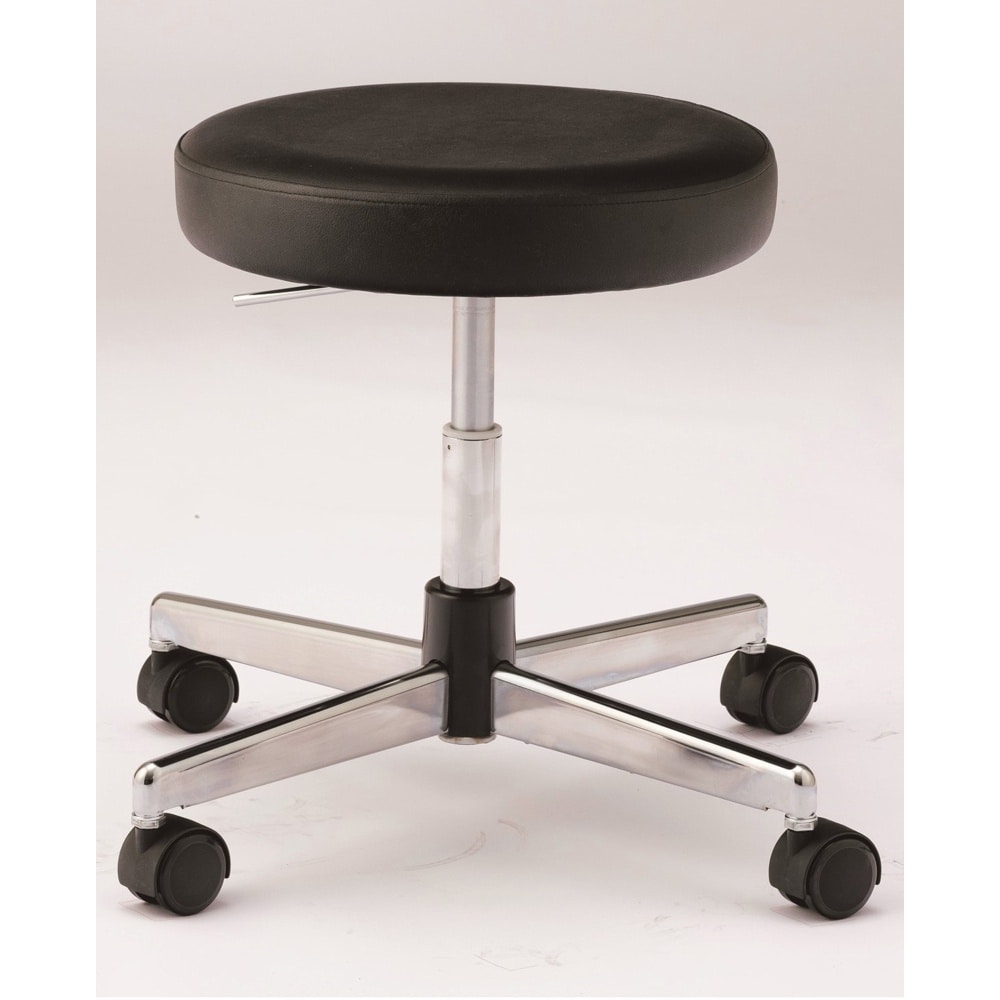 導電チェア・厚座スツールタイプ ブラック