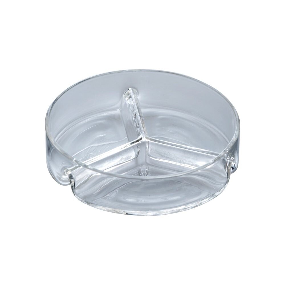 分画シャーレ 蓋付 3分画