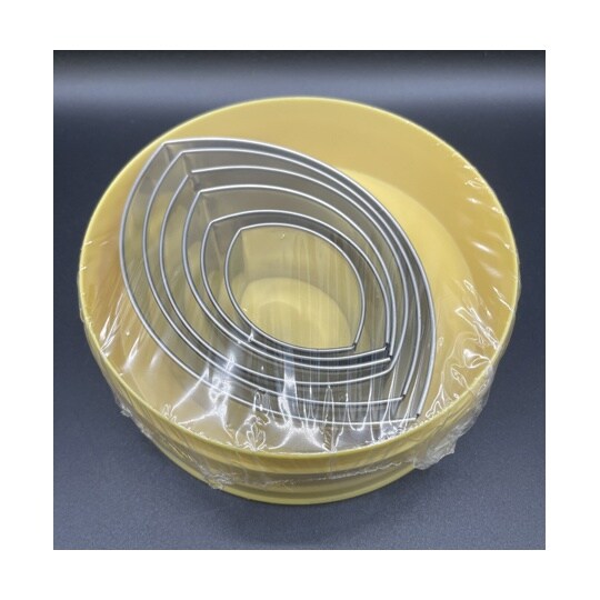 抜き型 ボート INOX 1セット(6個