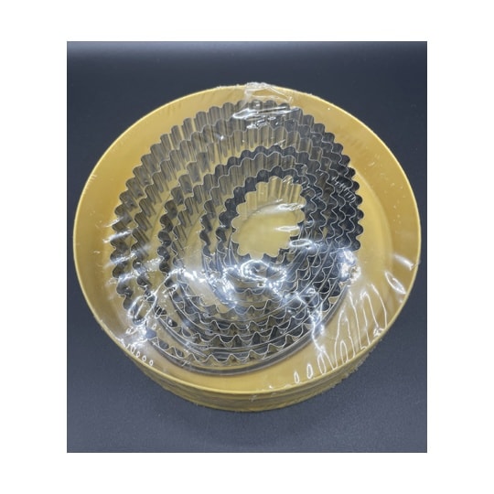 抜き型 ギザ楕円 INOX 1セット(7