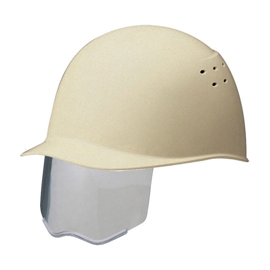 ヘルメット(飛・墜)通気孔付 アイボリー