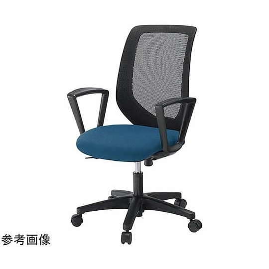 コルトチェア 固定肘 ベースカラー黒 張