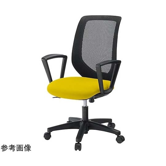 コルトチェア 固定肘 ベースカラー:黒