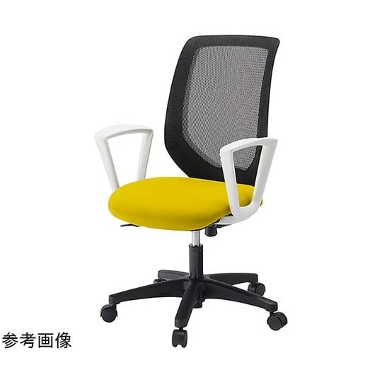 コルトチェア 固定肘 ベースカラー:白