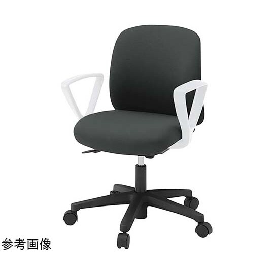 ボニートチェア 背裏 樹脂(白)固定肘付
