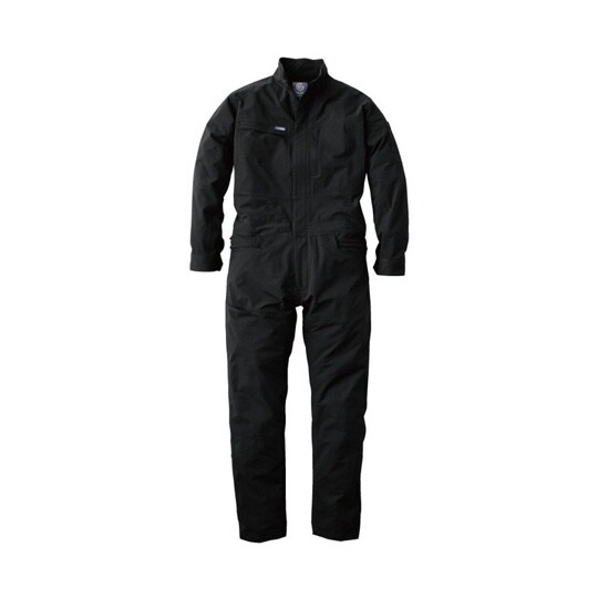 エアストレッチツナギ ブラック M GE