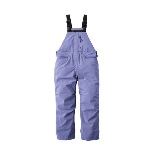 防風防水防寒サロペット スカイパープル