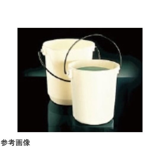 白バケツ(PP)13.2L 7012−0