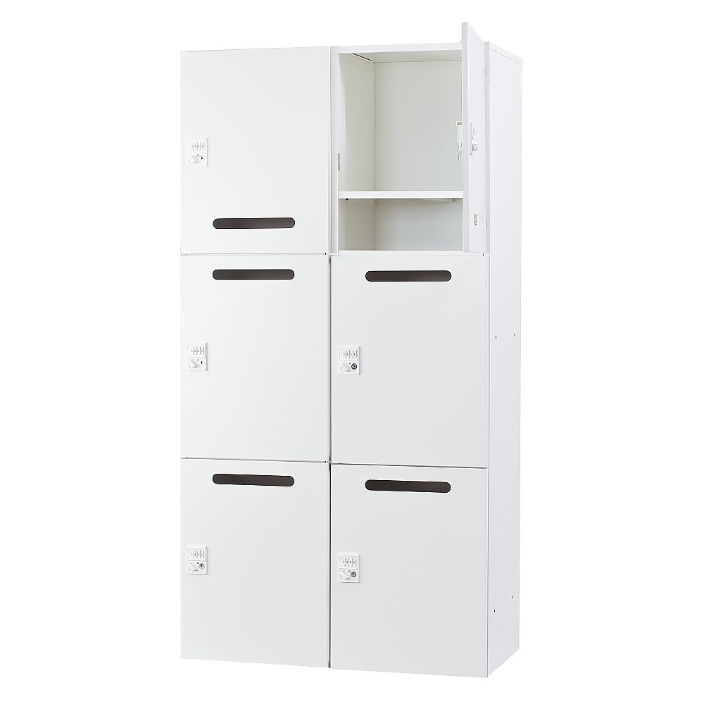 パーソナルロッカー 中棚・メール穴有 ダ