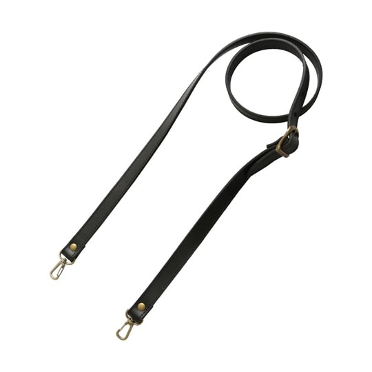 ヌメ革ショルダー 巾18mm×約110c