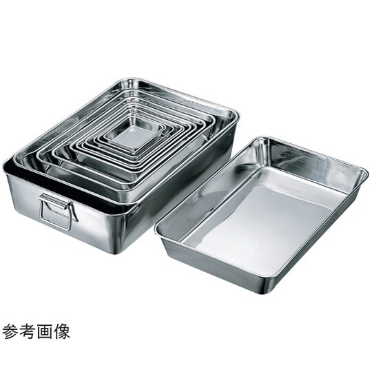 18−8 深型角バット 12枚取