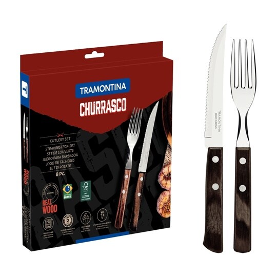 ステーキナイフ&フォーク 8点セット 2