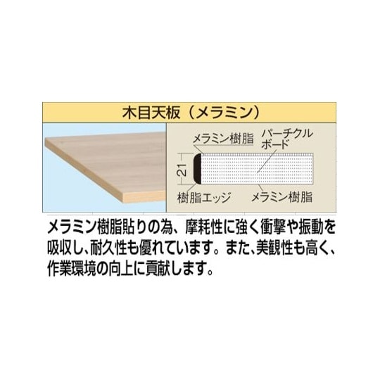 メラミン天板(天板厚/木目/パーチクル)