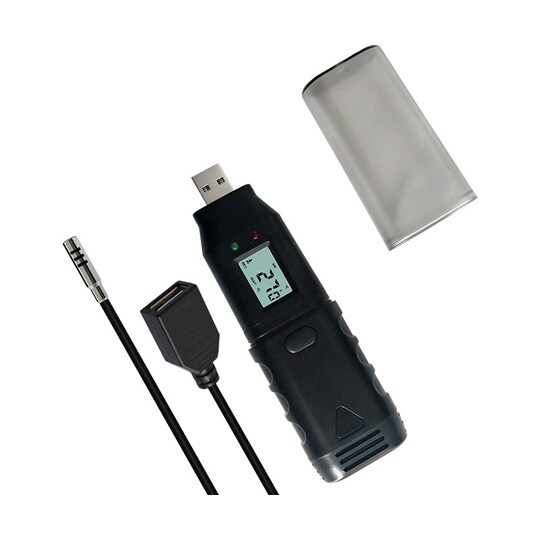 USB温湿度ロガー −40−+125℃