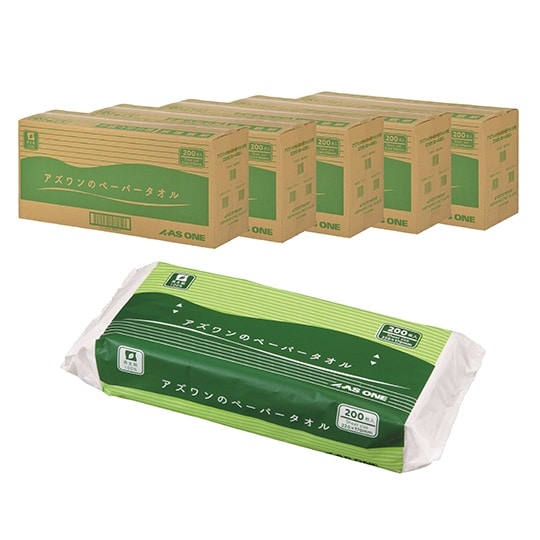 アズワンのペーパータオル(小判)5ケース