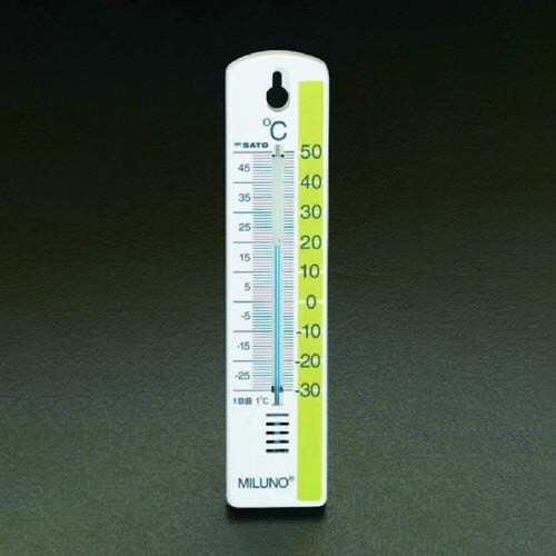 温度計(白/緑) EA728GA−7