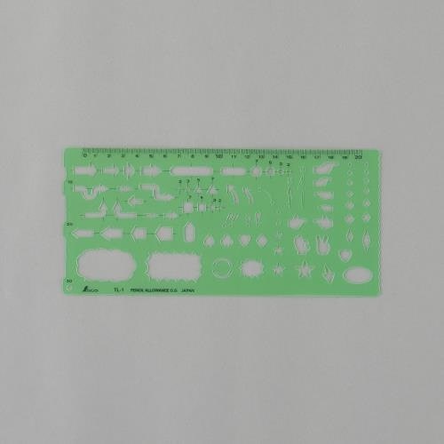 矢線記号定規 EA736MB−35