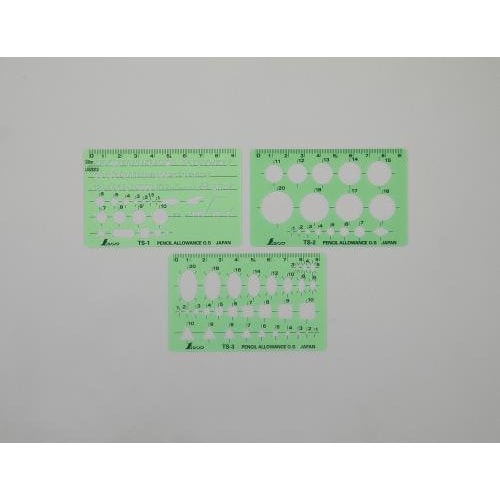 英数字・一般記号定規セット EA736MB−48