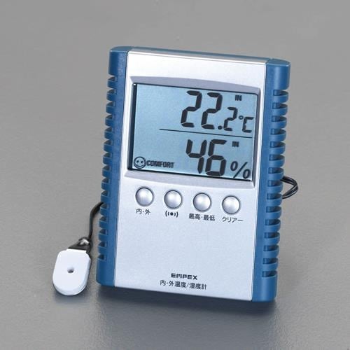 デジタル温度・湿度計 EA742GA−4