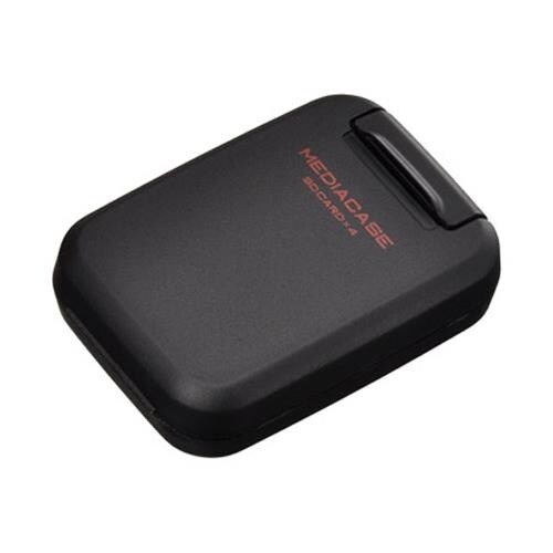 SDカードケース(4枚/黒) EA759Z−7BA