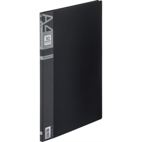 クリアーブック(10枚/黒) EA762CC−65