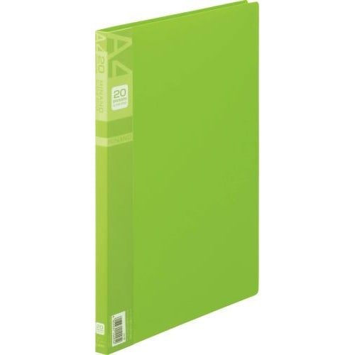 クリアーブック(20枚/緑) EA762CC−68