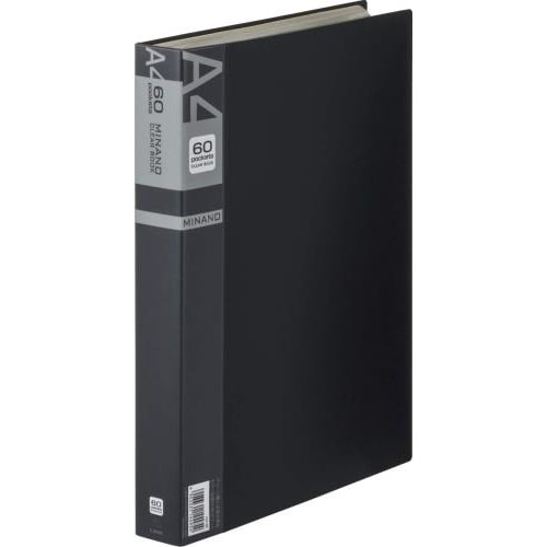 クリアーブック(60枚/黒) EA762CC−77
