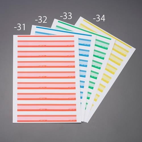 フォルダーラベル EA762CS−34