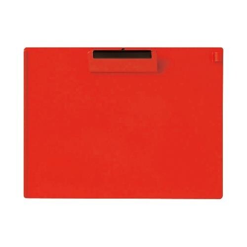 A4クリップボード(赤) EA762DA−211