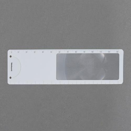 ルーペしおり定規(ホワイト) EA762GG−1