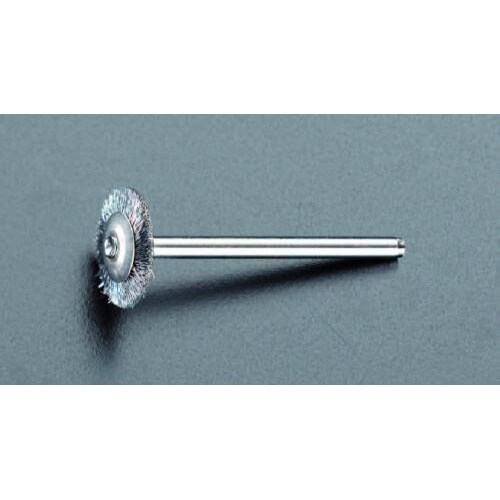 軸付ブラシ(平型・スチール製) EA819AK−5