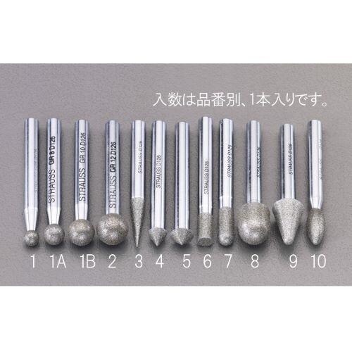 ダイヤモンドバー(6mm軸) EA819DL−6