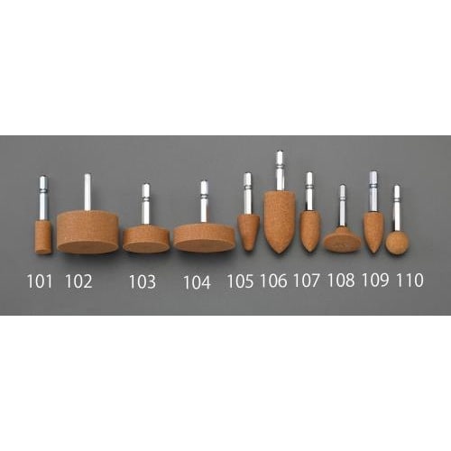 軸付砥石(ソロバン/WA) EA819HY−108